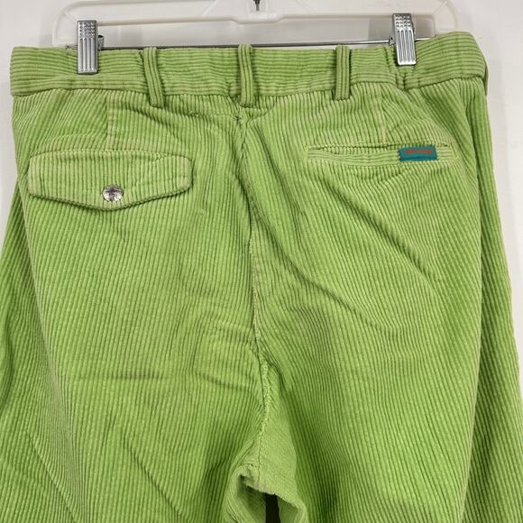 Fu cking Awesome Skater Green Corduroy Pants Size 34 - Picture 5 of 10